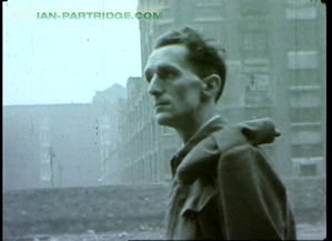 'Smith, Our Friend' (1946) RDemobbed soldier surveys bombed out streets