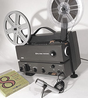 Bell & Howell Super 8mm Sound Projector.