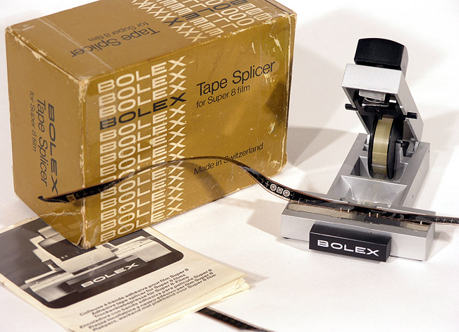 mondoFoto - Bolex 8mm Film Splicer (cement)