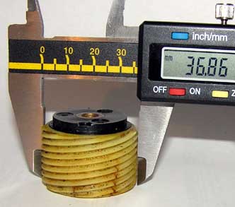 Old B&H Worm Gear Measured