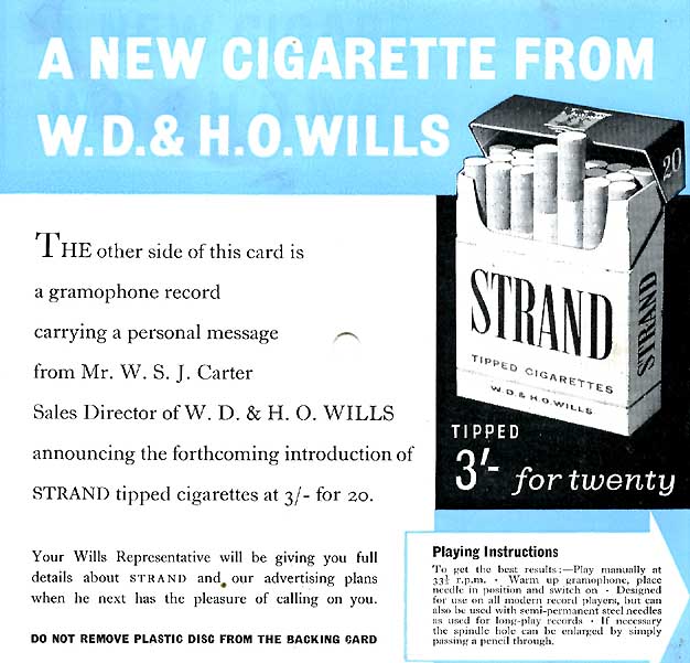 Laminate Disk For Strand Cigarettes Promotion